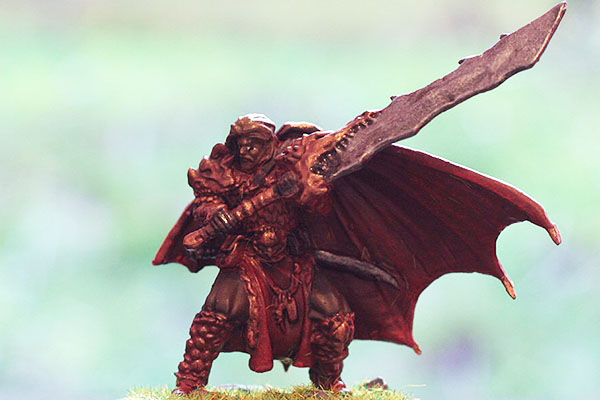figurine guerrier dragon